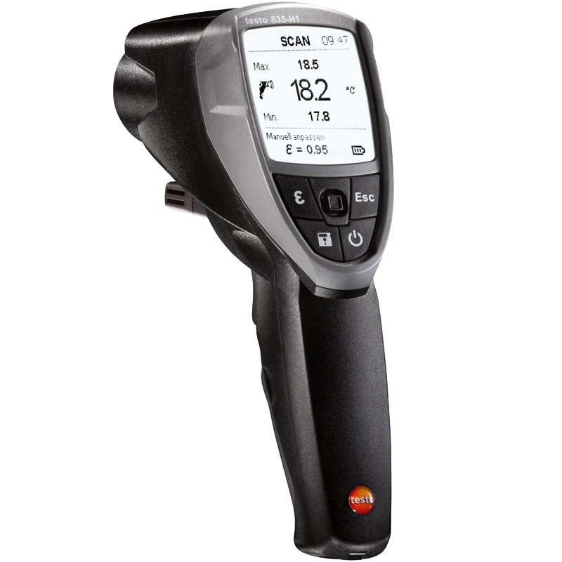 Пирометр с измерителем влажности Testo 835-H1 Пирометр с измерителем влажности Testo 835-H1